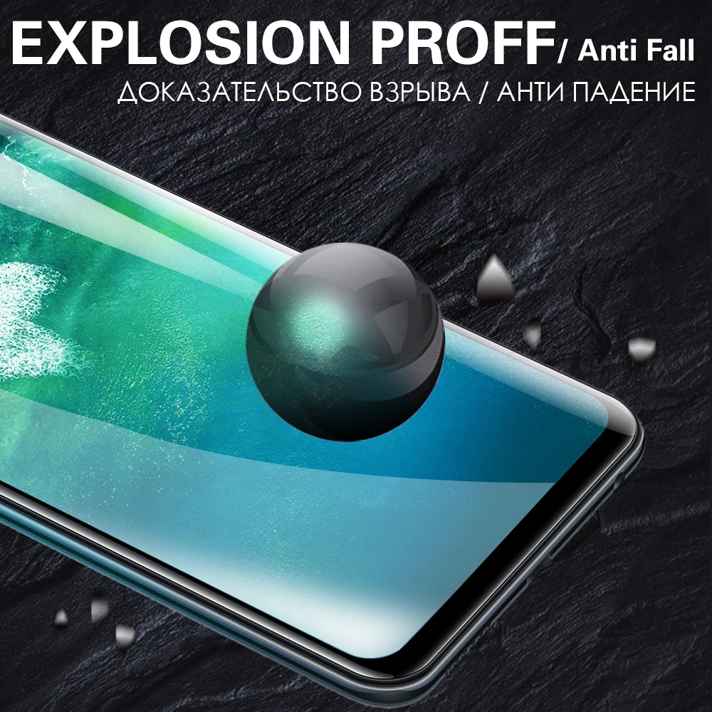 5D Curved Film Full Cover Tempered Glass Screen Protector For Motorola Moto One Vision Action G7 Power G6 G5 Plus E6 Play G5S|Защитные