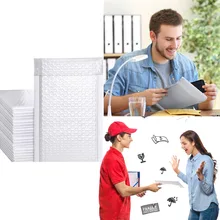 

50pcs White Bubble Mailers Padded Envelopes Bags For Packaging Bubble Mailer For Mailing Gift packaging for Mailer Gift Packagin