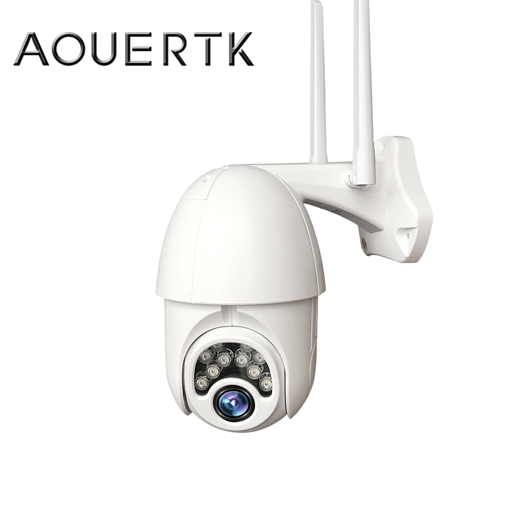 AOUERTK 1080P PTZ IP Camera Wifi Outdoor Speed Dome Wireless Wifi Security Camera Waterproof P2P Network CCTV Surveillance AOUERTK 1080P PTZ IP Camera Wifi Outdoor Speed Dome Wireless Wifi Security Camera Waterproof P2P Network CCTV Surveillance