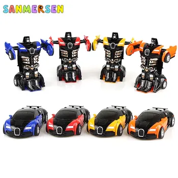 

NEW Collision Transforming Robot Model Car Toy Transformation Toy Car Mini Deformation Car Inertial Toy Best For Children Gift