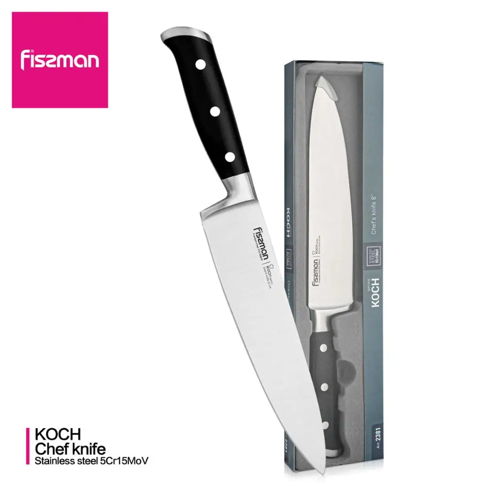 FISSMAN 8inch 6inch Chef Knife KOCH Series German Steel Kitchen Knives