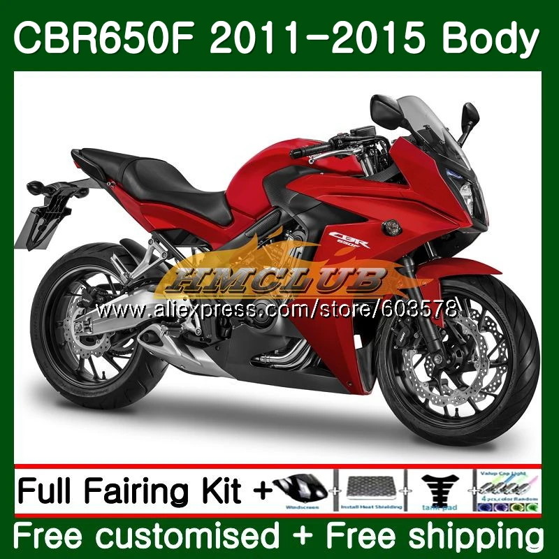 CBR-650F для HONDA CBR 650F 650 F 2011 2012 2013 130CL. 20 CBR650 F CBR-650 CBR650F, возрастом 11, 12, 13, 14, 15, обтекатель металлический красное вино стекло
