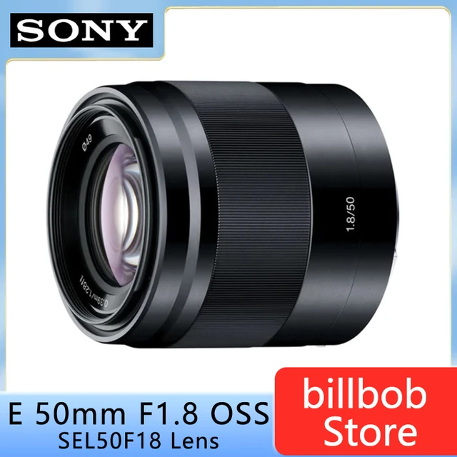 Lente Sony E 50mm f/1.8 OSS –