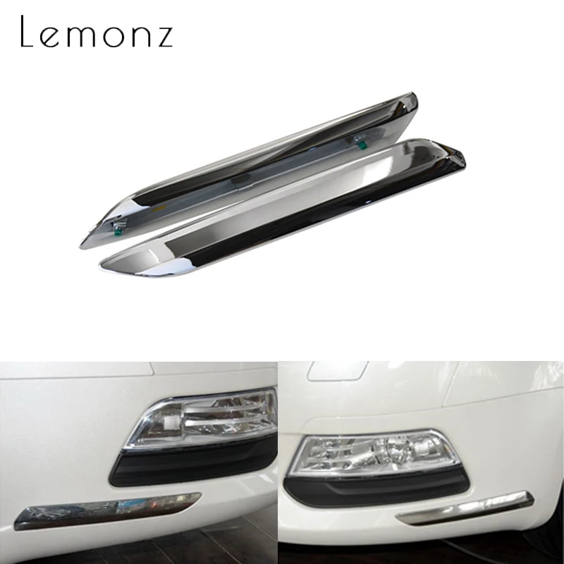 Автомобильный передний бампер для peugeot, для Citroen C5 2008 2009 2010 2011 2012 2013 хром серебристой отделкой полоса декоративная крышка