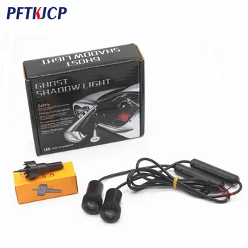 

2 X Car LED Door Welcome Logo Laser Projector Ghost Shadow Light For BMW Honda Chevrolet Benz Toyota Skoda Opel Hyundai Lada