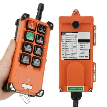 

Wireless Remote Controller Electric Hoist Remote Control 2 Transmitter + 1 Receiver 380V switch