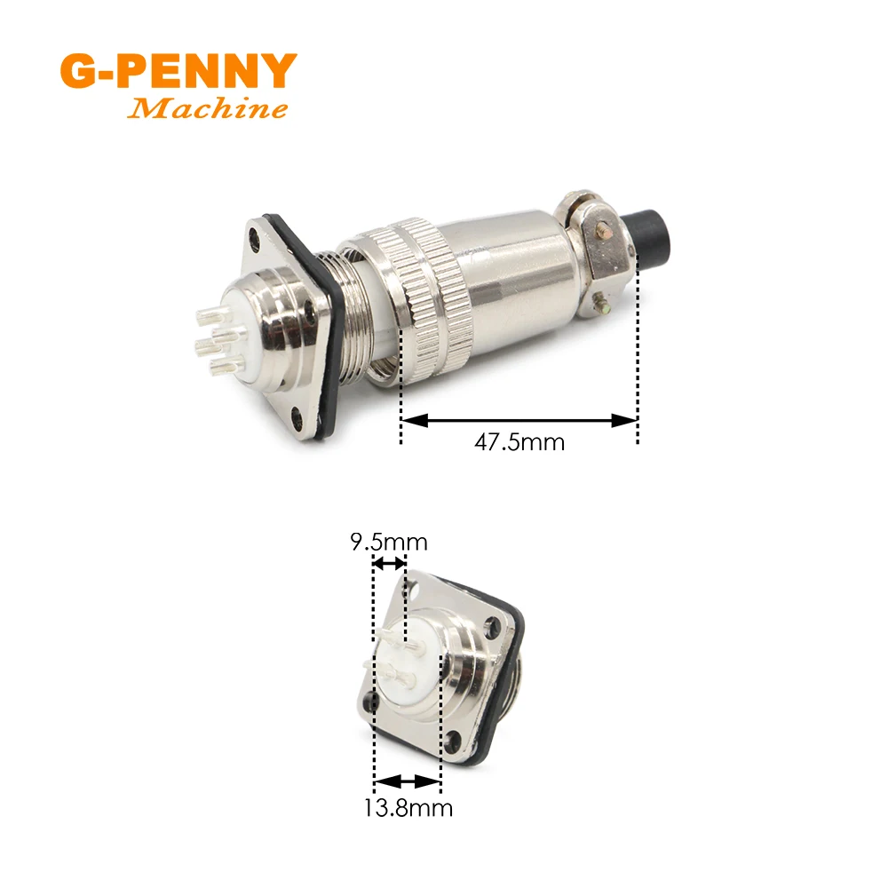 G-Penny Spindle Motor Aviation Plug Air Plug Parts H17-4 H20-4