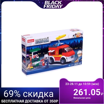 

Designer "Fire truck", 136 parts