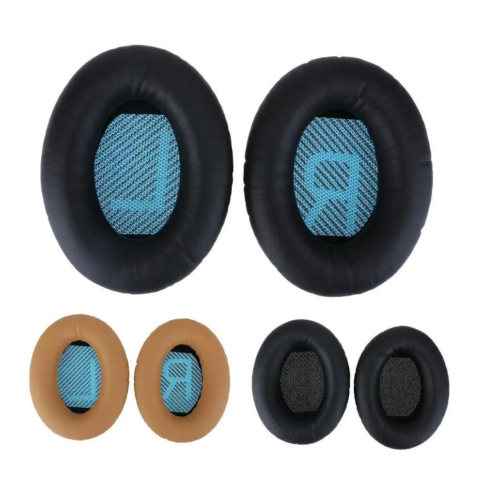Studyset сменные амбушюры мягкие кожаные подушки для наушников Bose quietкомфорт QC35