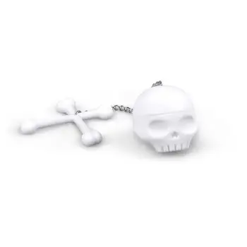 

2020 New Arrival Cool Silicone T-Bones Bones Skull Infuser Loose Leaf Tea Strainer Filter Diffuser Free Shipping Hot Tea Bag