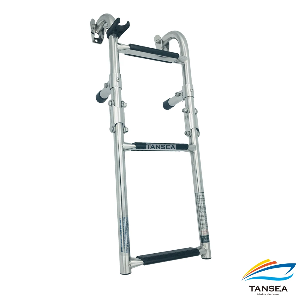 lock have indoor stainless steel panel hand hold hand double tongue lock suit hotel hardware lock Stainless steel 304 Marine ladder hanging ladder folding ladder boarding ladder deck extension ladder yacht hardware accessories