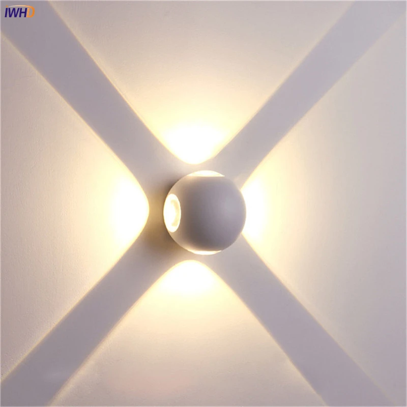 IP65 Waterproof LED Wall Lamp Aluminum Outdoor Light Simple Wall Lamp For Bedroom Bathroom Mirror Light Bar Cafe Applique Murale (39) - 副本