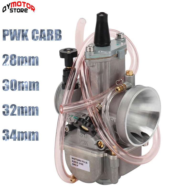 Универсальный карбюратор pwk 28 30 32 34 мм для двигателя Keihie HONDA SUZUKI KAWASAKI YAMAHA EXC ATV от 75