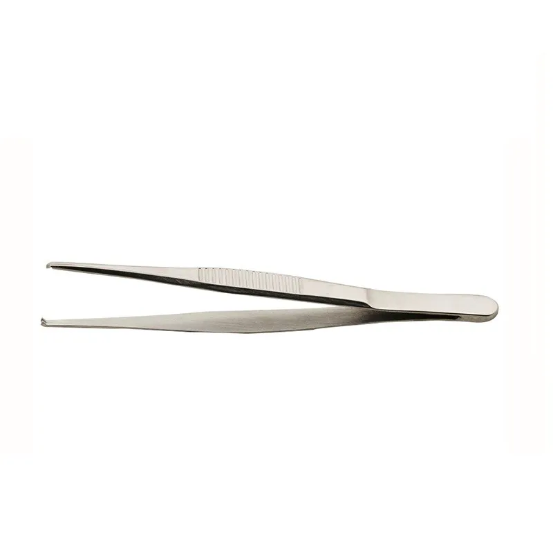 Tissue Holding Forceps 18 cm Surgical Home Tissue Tweezers 180mm Heat Resistant Medical Dressing Forceps Width 11mm Hook 1*2