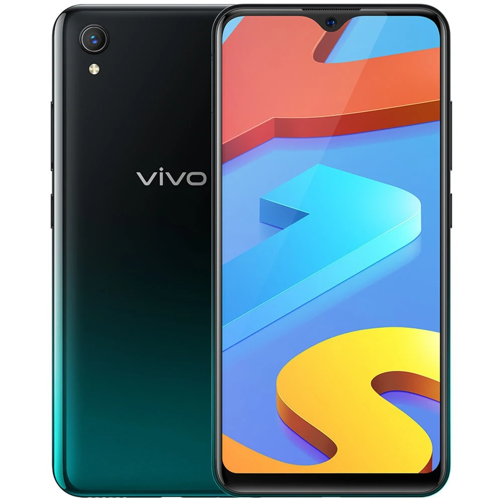 Смартфон vivo Y1S 32 ГБ оливковый чёрный | Мобильные телефоны и аксессуары