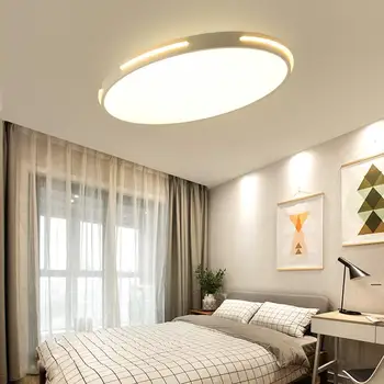 

Modern Black Led Ceiling Lamp Living Room Light Fixtures Bedroom Kitchen Decoration Home Lighting White Metal Acrylic Lustre