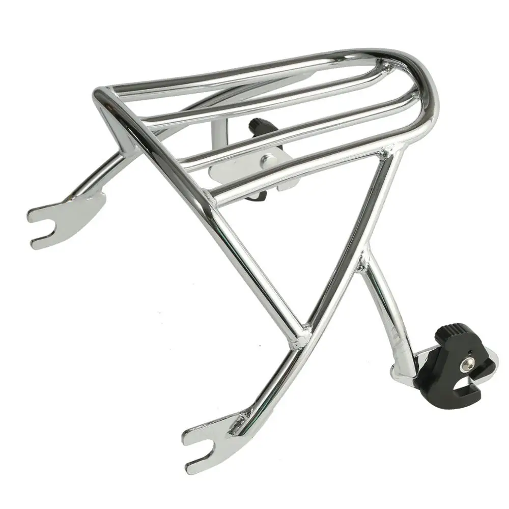 Мотоцикл Detachables Solo багажная стойка для Harley Sportster XL 1200 883 40 восемь 48 XL1200 XL883 2004 - Цвет: Chrome