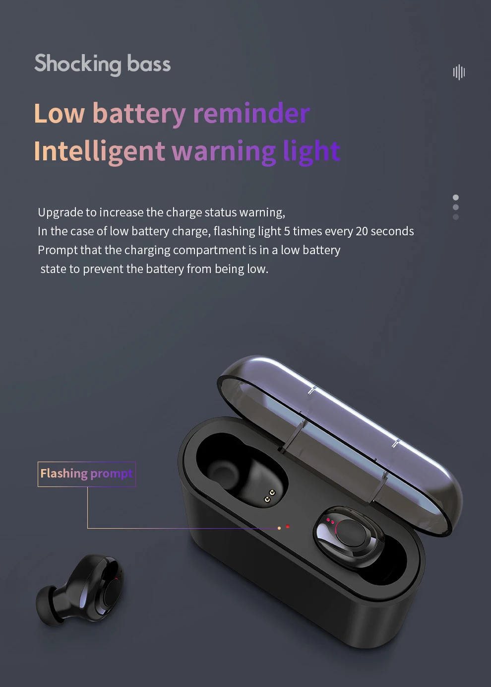 Tkey X18 Bluetooth беспроводные наушники мини Зарядка Наушники стерео звук наушники для Iphone Xiaomi huawei Oppo смартфон