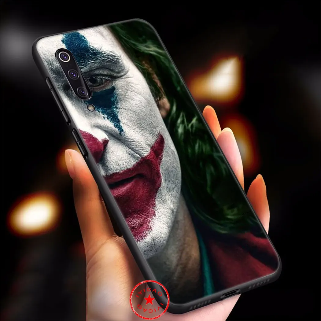 1 В стиле «Джокер» фильм хоакином Фениксом мягкий чехол для Xiaomi 9 8 A2 Lite A1 6 pocophone f1 макс 3 CC9 CC9E 9T A3 Pro Mix2s 5X 6X чехол - Цвет: 1