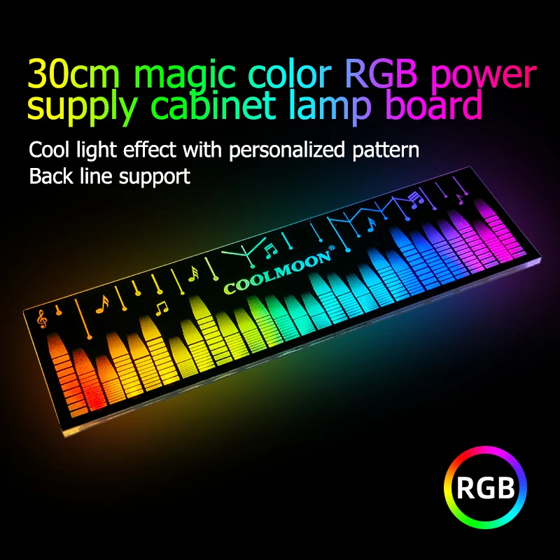 led power light-emitting painel lateral para pc
