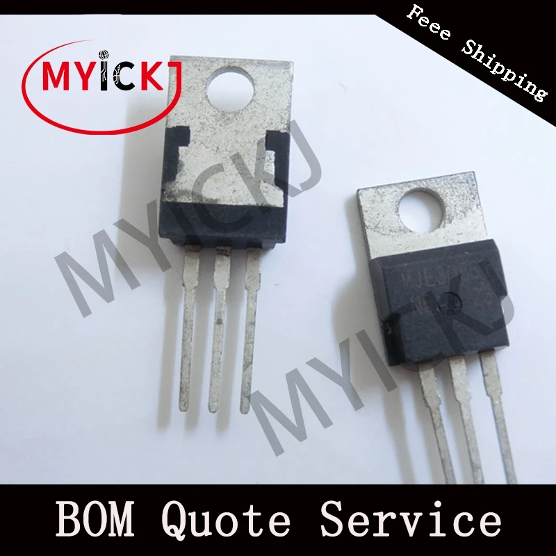 10 шт. MJE3055T TO-220 NPN EPITAXIAL плоский транзистор микросхема