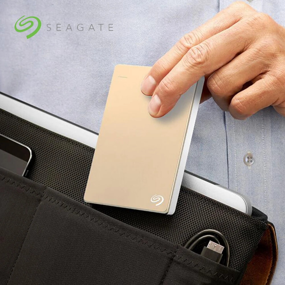 Внешний жесткий диск Seagate 500GB 1 ТБ 2 ТБ 4 ТБ Backup Plus Slim USB 3,0 HDD 2," Портативный внешний