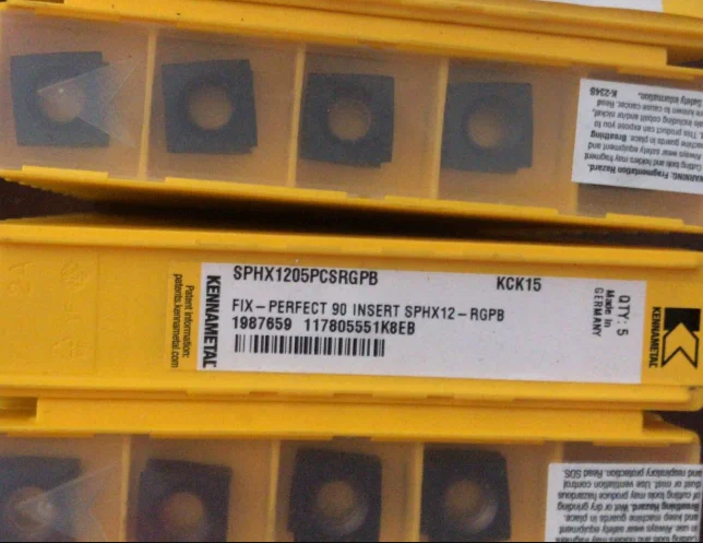 10 шт. KENNAMETAL карбидные вставки SPHX1205PCSRGPB KCK15