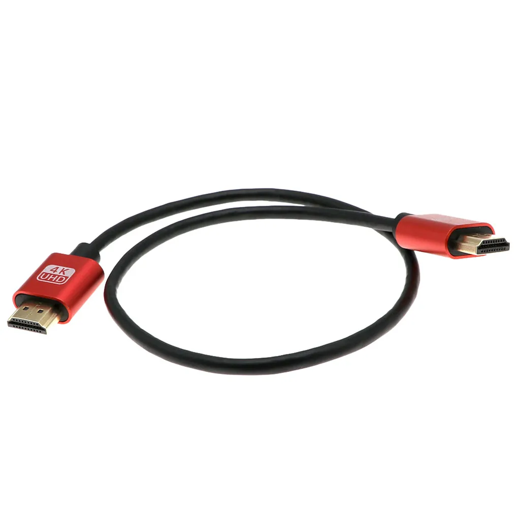 MODAO Высокое Разрешение HDMI кабель V2.0 1080P Ethernet 4K 60 Гц-ТВ ЖК-проектор для PS4 8,27 - Цвет: GGF90813005RD
