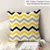 Frigg Yellow Black Geometric Pattern Square Cushion Cover Pillow Case Polyester Throw Pillows Cushions For Home Decor 45x45cm 8