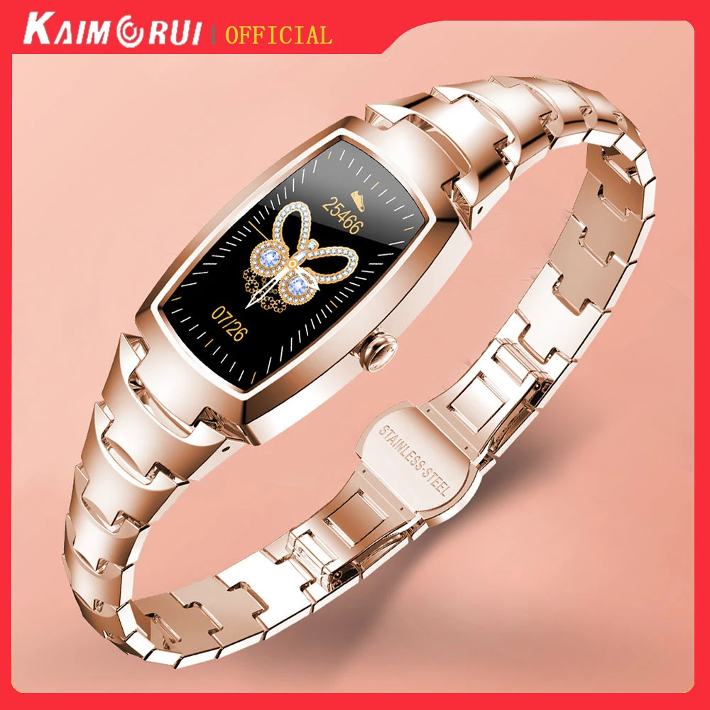 2022 Fitness Tracker Smart Watch For Women Digital Watch with Heart Rate Blood Pressure Pedometer Activity Tracker Wristband