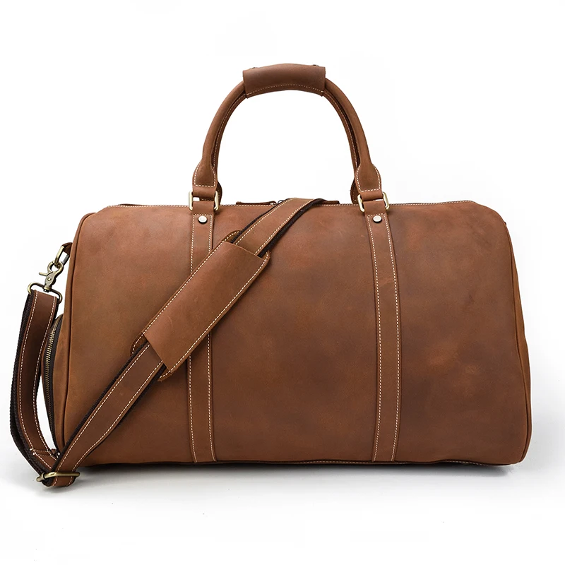 leather travel bag