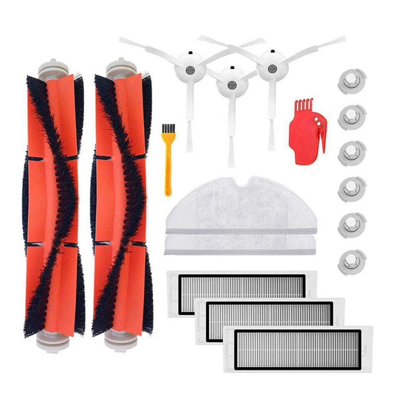 

Main Brush Hepa Filter Side Brushes Replacement For Xiaomi Mi Robot Roborock S50 S51 Roborock 2 Vacuum Cleaner Accessory Kit