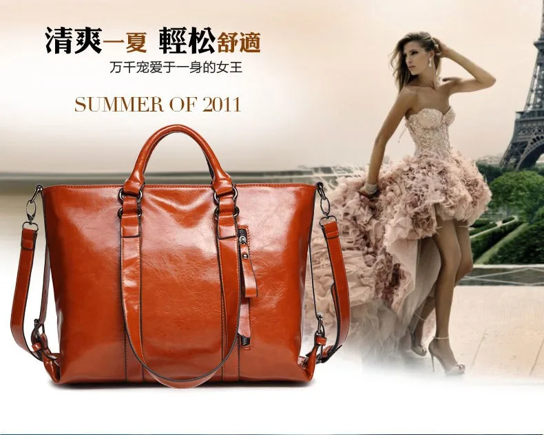 Женские сумки из натуральной кожи известных брендов масло воск женские роскошные сумки дизайнерские сумки большой женская сумка-торба