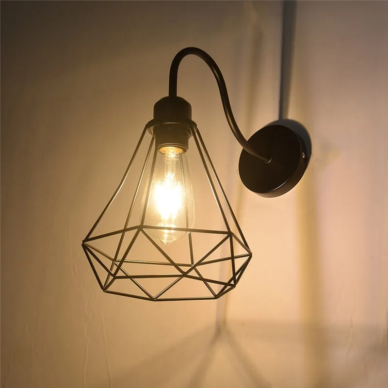 Modern LED Ball Pendant Light Kitchen Acrylic Hanging Bedroom Lamp 2PC Nordic wrought iron retro chandelier #3N06 (8)