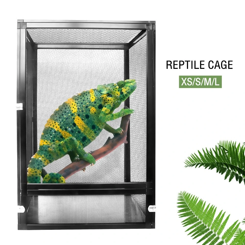 terrario gecko terrario incubadora Jaula de con de para Reptiles y anfibios, jaula desmontable para Reptiles y anfibios reptiles accerosios|Terrarios| - AliExpress