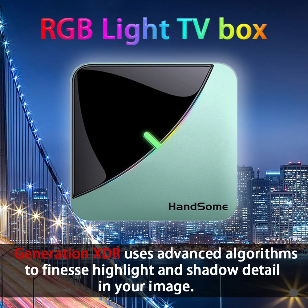 8k android 9.0 smart tv box amlogic s905x3 netflix youtube media player 4GB RAM emmc 64GB set-top box a95x f3 air for iptv