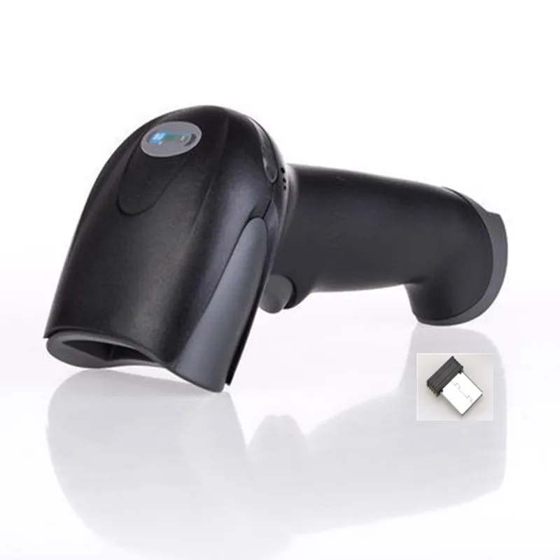 Barcode Scanner Wireless Laser Scan Ner Gun Supermarket Retail Stores Bar Code Reader