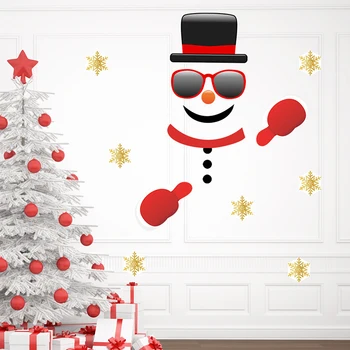 

Christmas Garage Wall Stickers Funny Sticker in Children's Room Christmas Refrigerator Stickers Best Price