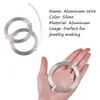 5x1mm Flat Silver Aluminum Wire for Jewelry Making DIY; about 2m/roll,5Rolls/lot ► Photo 2/6