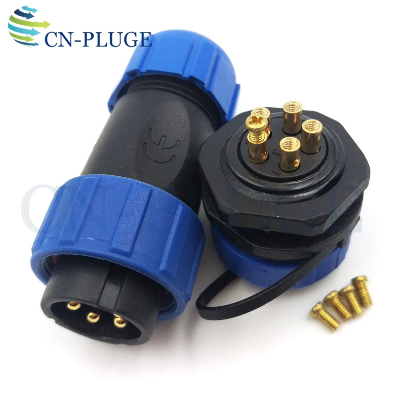 SP2110/P SP2112/S IP68 5 pin водонепроницаемый сварочный свободный задний гаечный