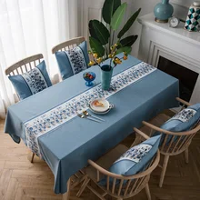 The New Factory Direct Waterproof Nordic Coffee Table Tablecloth Fabric Cotton Hipster Tablecloth Imitation Linen Table c20 id waterproof direct factory card