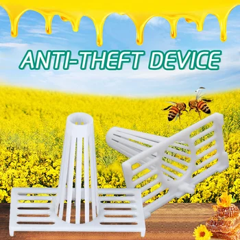 

10PCS Bee Beekeeping Tools Anti-theft Hive Door Plastic Security Honeycomb Doors Hive Device Beehive Nest Door Alarm Equipment
