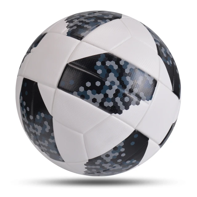 Nuevas pelotas de fútbol de alta calidad, tamaño talla 5, fútbol de PU, de cuero, para exteriores, liga, balón de fútbol, bola de _ - AliExpress Mobile