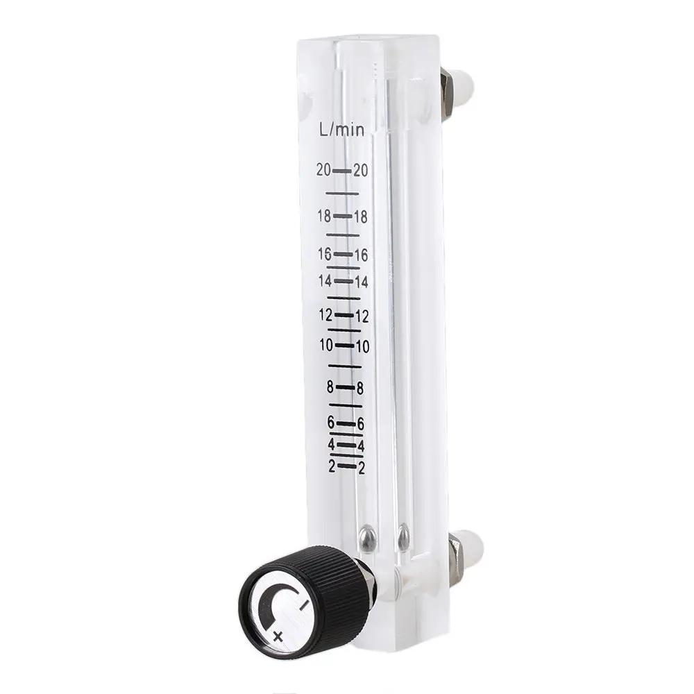 

120mm LZQ-7 Oxygen Flow Meter 1-20 LPM Flowmeter for Measuring Oxygen Air Gas