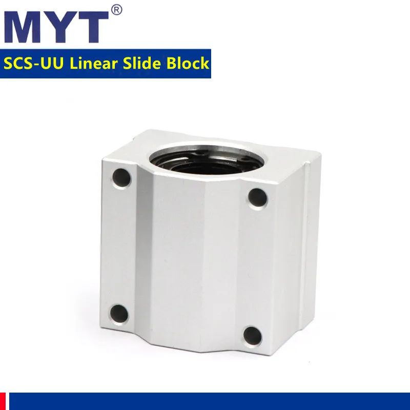4 stücke/10 stücke MYT hohe präzision SCS13UU SC13UU Linear Lager Block Linear Einheit für 13mm CNC Router 3d drucker teile – Detail 4
