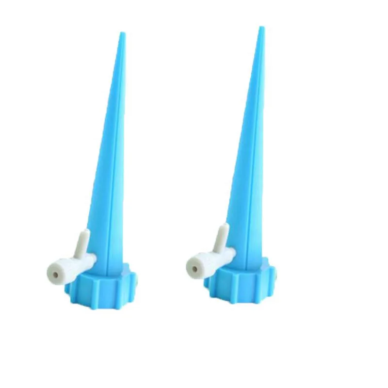 2pcs blue 4 шт. Крытый автоматический полив оросительные комплекты автоматический с переключателем устройство полива пластиковое растение полив самополив горшок - Цвет: 2pcs blue