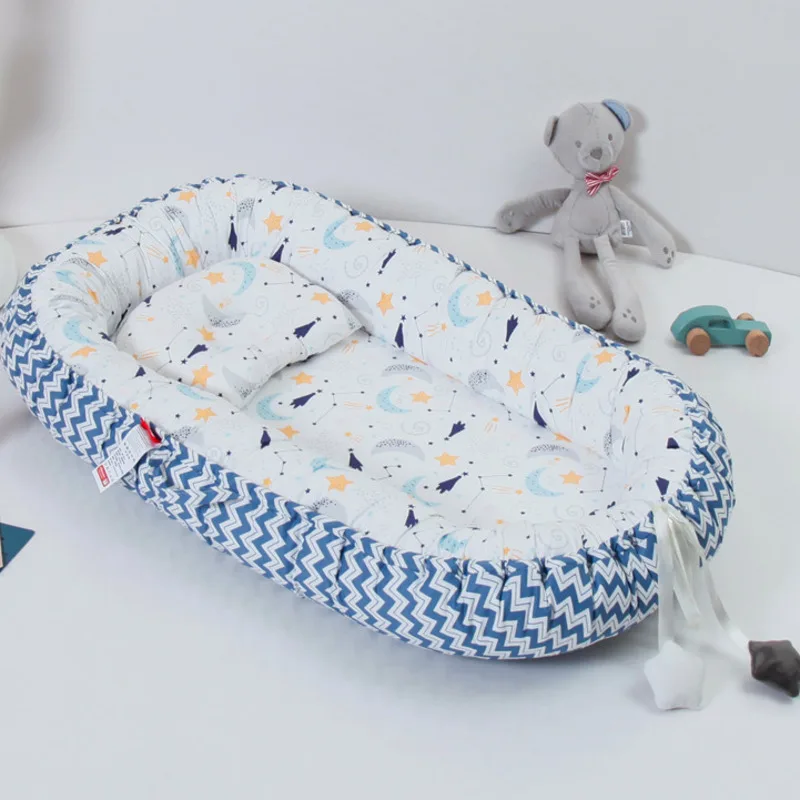 new-portable-baby-nest-mattress-newborn-crib-for-boys-girls-cradle-with-pillow-infant-pad-cradle-cuna