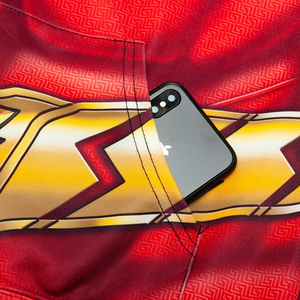 Shazam 3D мужская Толстовка супергерой комиксы на заказ для отдыха на открытом воздухе Велоспорт Спортивные топы Черная куртка с капюшоном с принтом длинный рукав