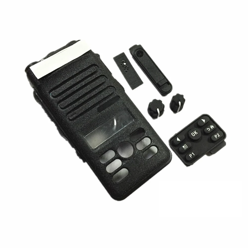 

Black Front Cover Shell Housing Case Keypad Knob Dust Cover For Motorola XIR P6620 DEP570 XPR3500 Two Way Radio Walkie Talkie