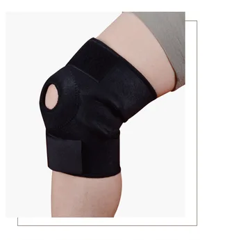 

1PC Rubber Black Hiking Knee Pads Sports Protection Universal Knee Pressure Basketball Climbing Knee Pads Tool